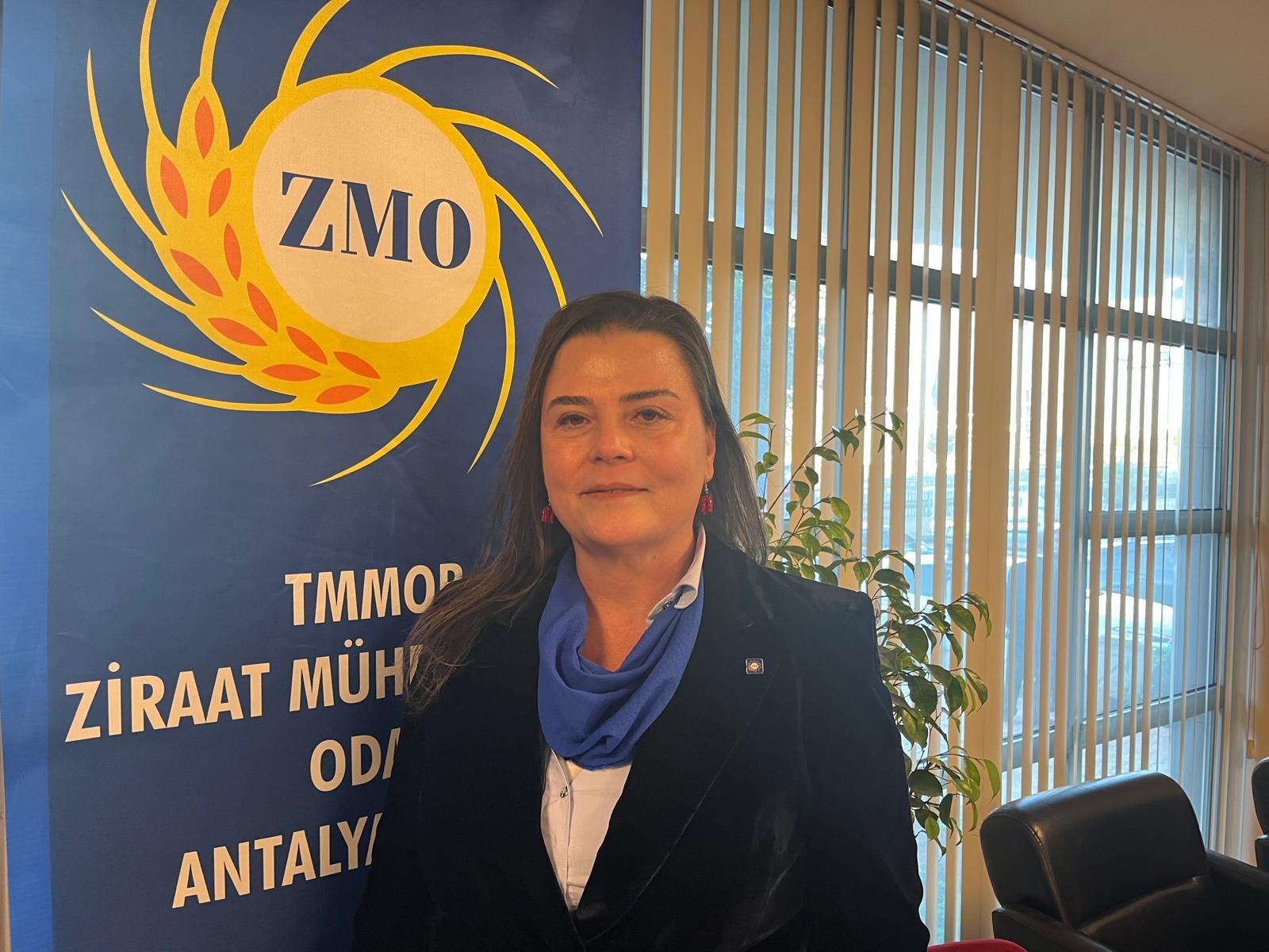 Ebru Kaçin Zi̇raat Mühendi̇sleri̇ Odasi Başkani