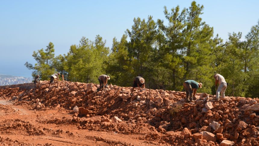 Mezarlik Taş Duvar (8)