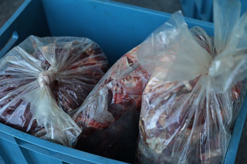 Otobüs Bagajından 270 Kilo Uygunsuz Et Çıktı (1)