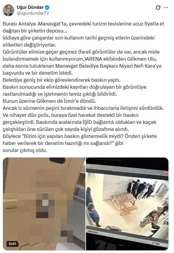 Ugur Dundar Antalya Aciklamasi 33