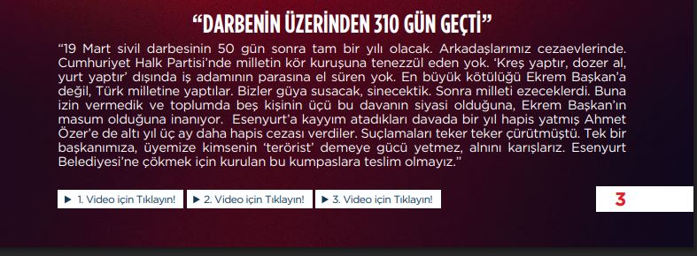 Chp Bülten Dergisi Tutuklu Başkanlar Bölümü 2