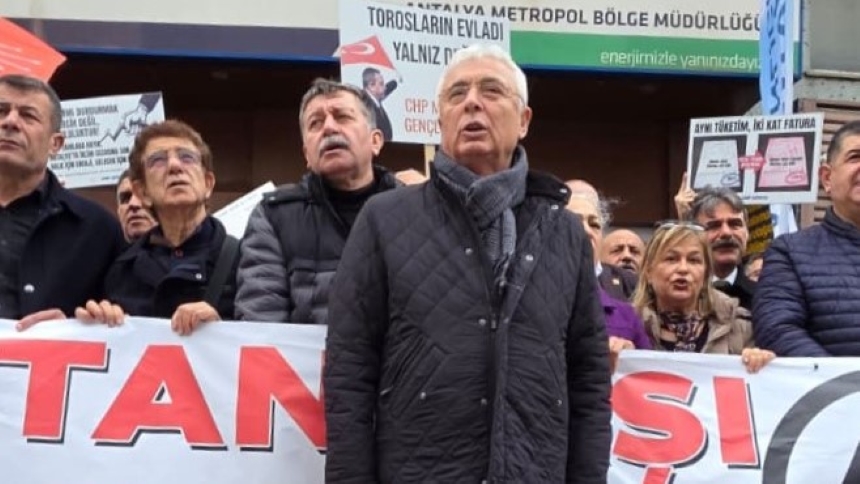 Chp Elektrik Zammı Protesto (4)