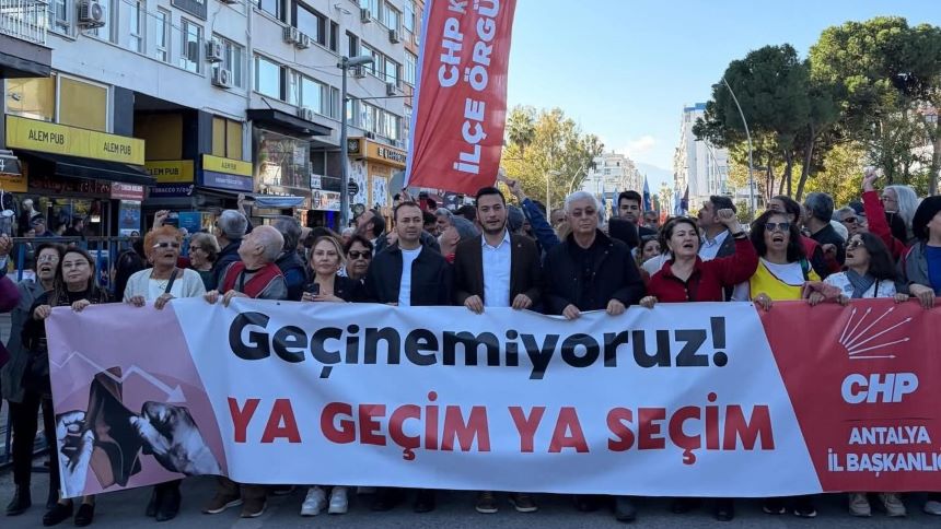 Chp Emekli Yürüyüşü Antalya (2)