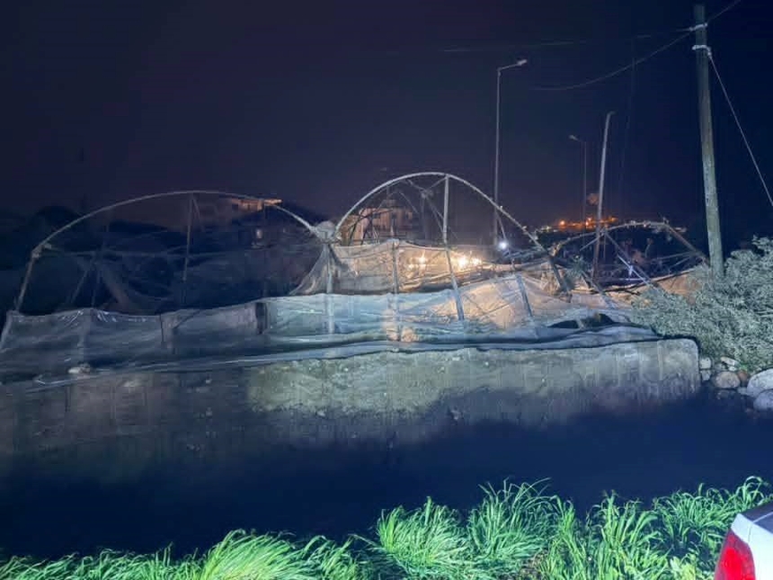 Kumluca Yıkılan Seralar (1)