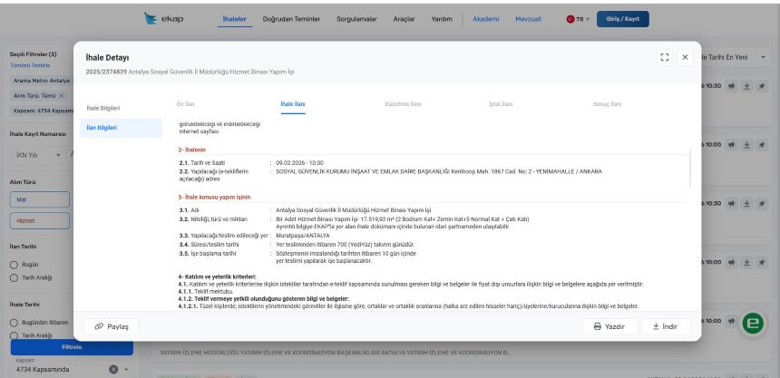 Sgk Yeni Binası Ihale 2