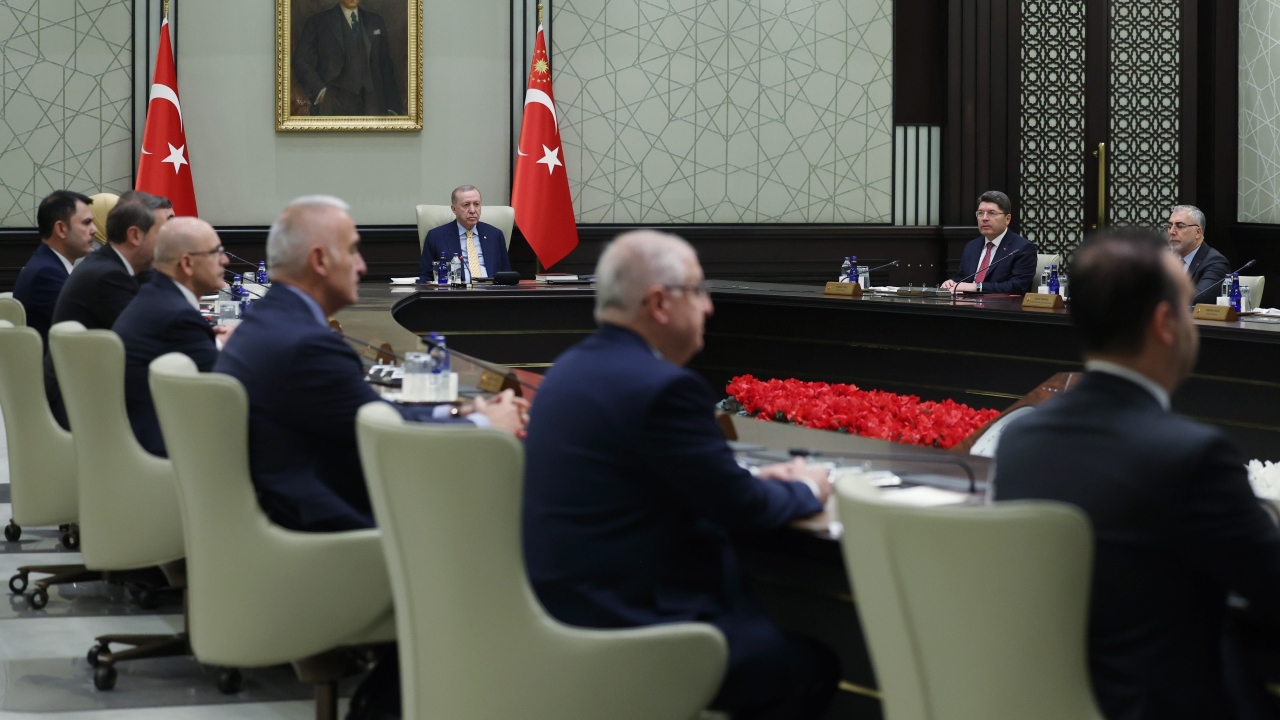 Cumhurbaşkanı Erdoğan Ve Kabinesi (2)