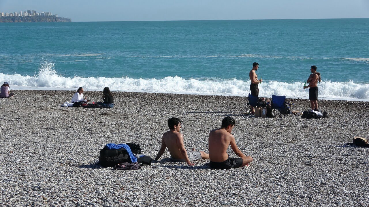 Konyaaltı Sahili Fırtına Ve Yağmur Sonrası Güneş 3