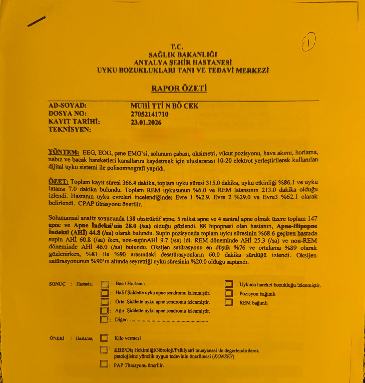 Muhi̇tti̇h Böcek Sağlik Raporu