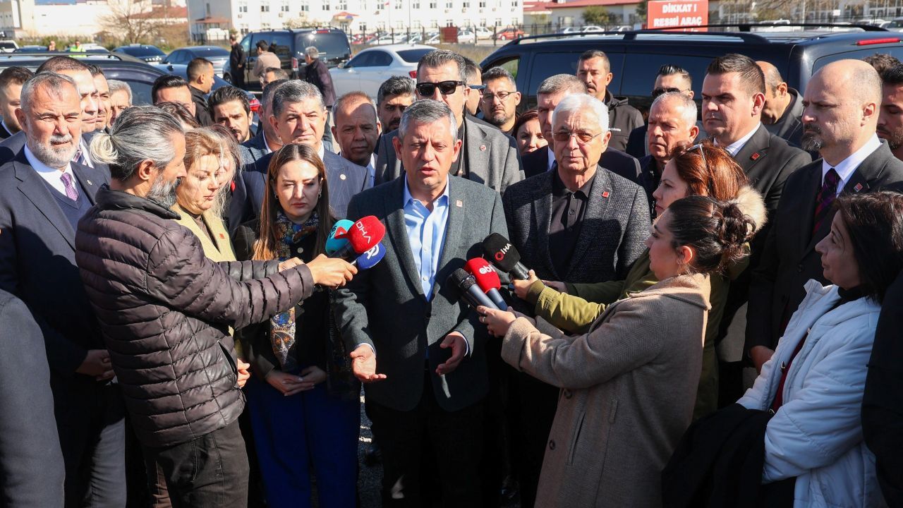 Özgür Özel Muhittin Böcek Ziyareti