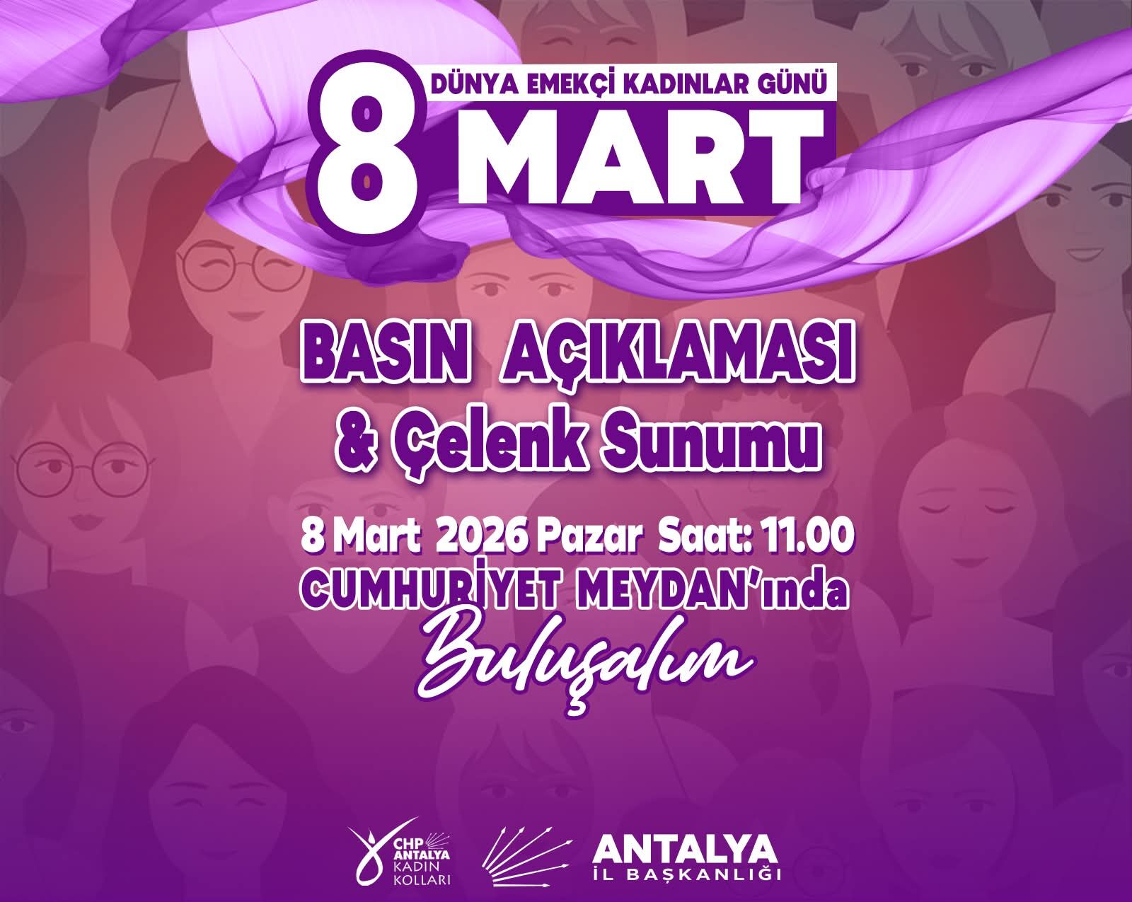 8 Mart Chp Kadınlar