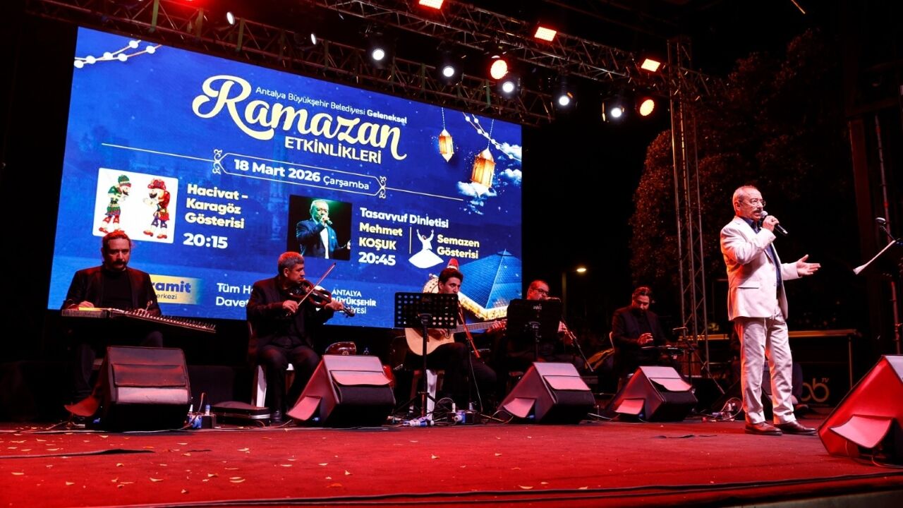 Antalya Büyükşehir Belediyesi’nin Ramazan Etkinlikleri Sona Erdi