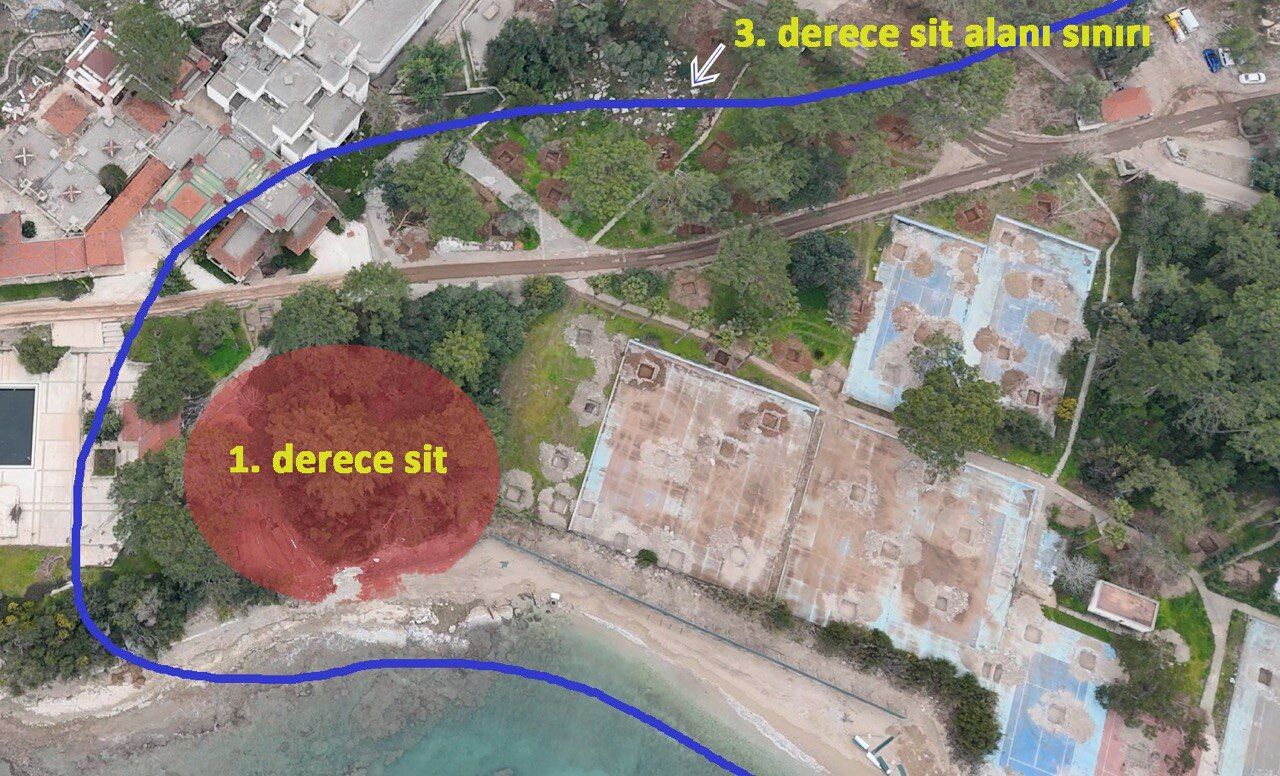 Kemer'de 900 Yataklı Otel Yapmak Için Ağaç Kıyımı Başladı (5)