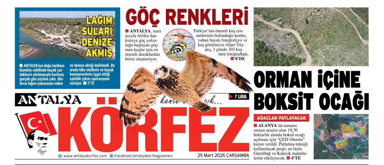Körfez Gazetesi Alanya Maden Ocağı