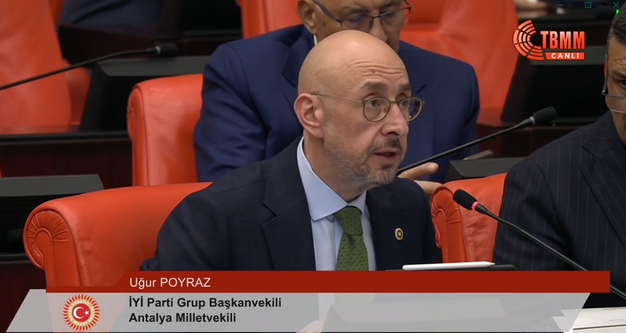 Meclis'te "terörist" resti: İYİ Partili Uğur Poyraz'dan sert ihanet çıkışı!