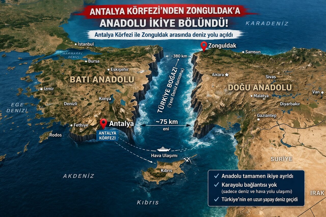 Türkiye Boğazı Görüşü Dr. Ramazan Demirtaş'ın Karşı Çıktığı Temsili Grafik