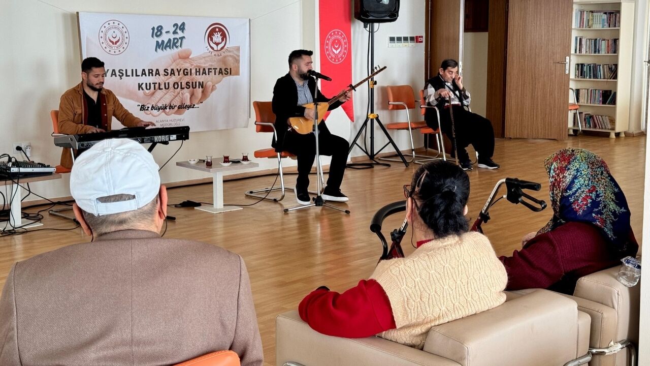 Yaşlılar Haftasına Özel Etkinlikler Alanya Huzurevi (2)