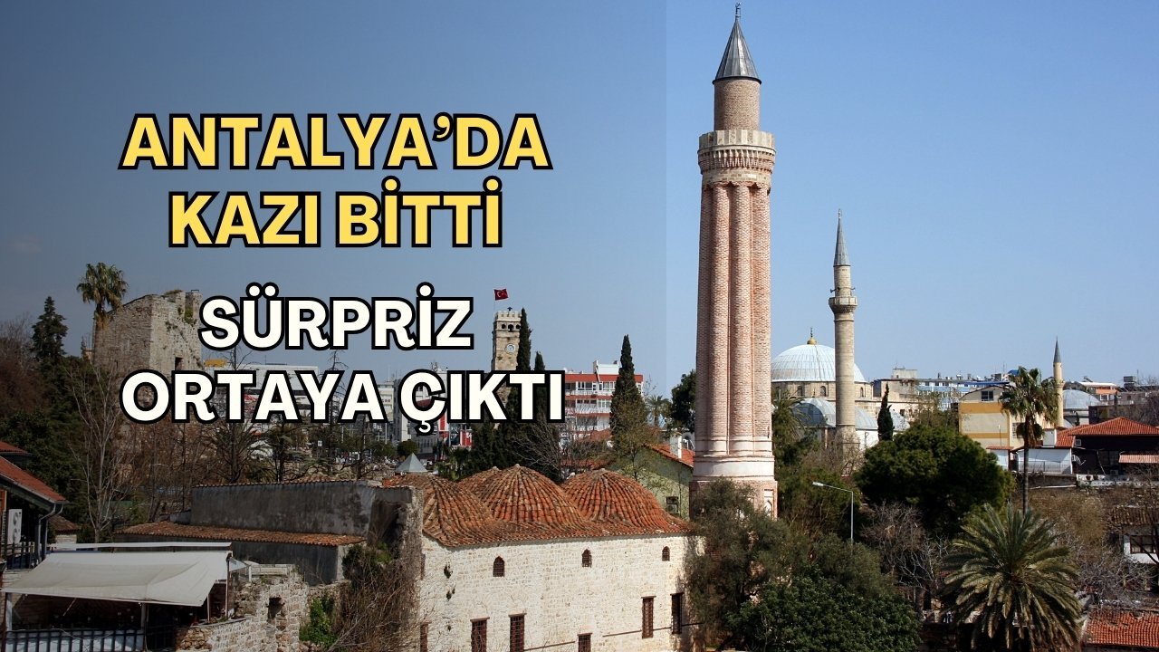 Antalya’da kazı çalışması tamamlandı: 650 yıllık zeytin ağacı göründü