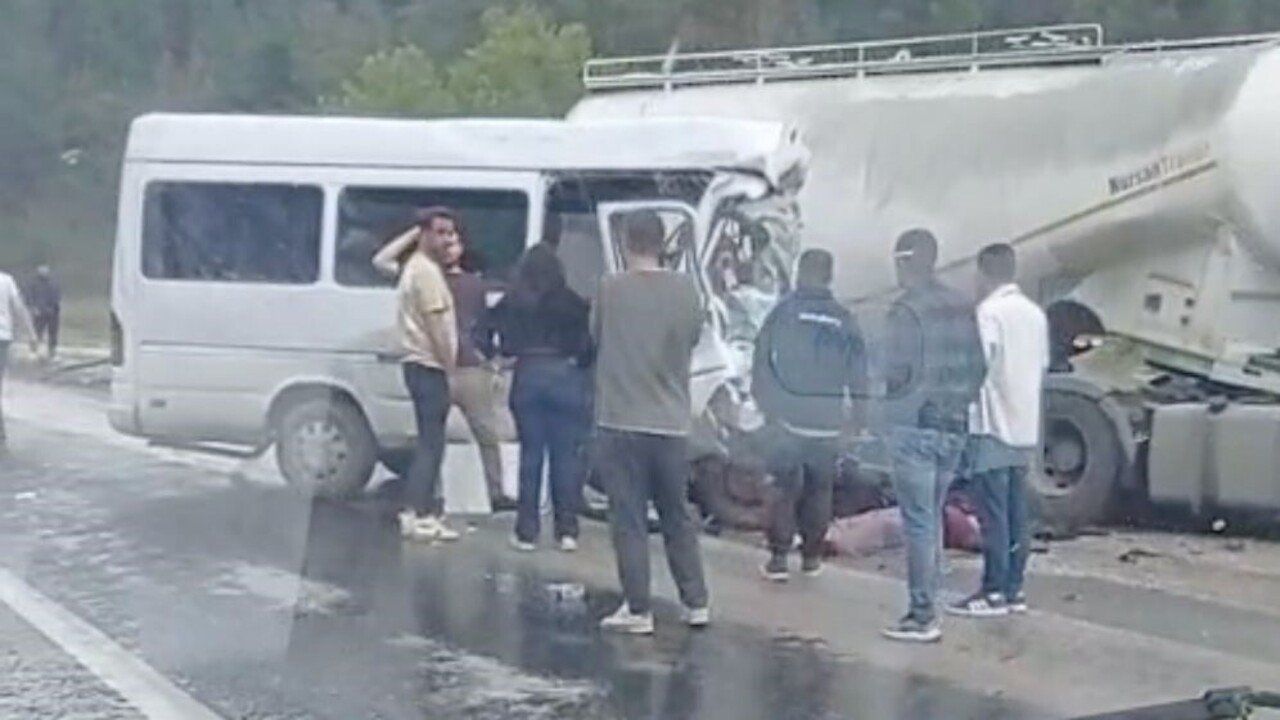 Antalya Isparta Yolu Kaza 2