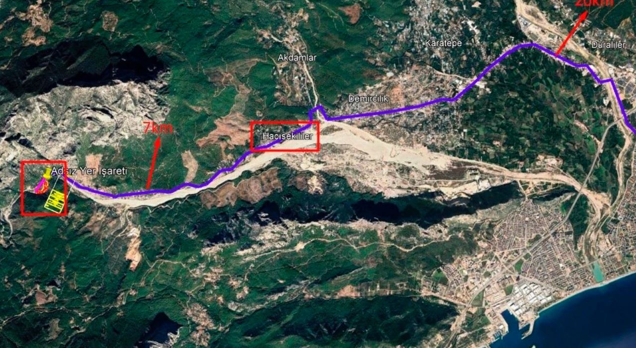Antalya’da Tartışma Yaratacak Proje! Çayın Ortasına Ocak Geliyor (1)