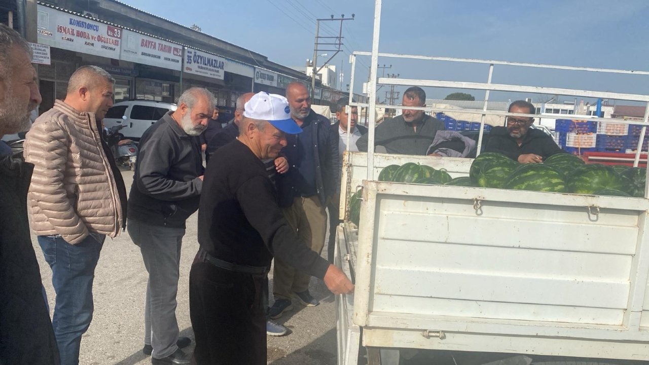 Antalya'nın Yerli Karpuzu Satışa Çıktı (1)