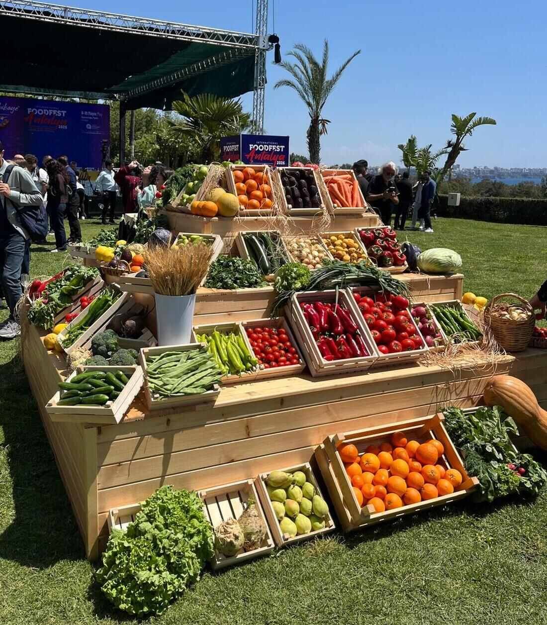 Foodfest Antalya 2026 - Basın Toplantısı Sebze Meyve Standı