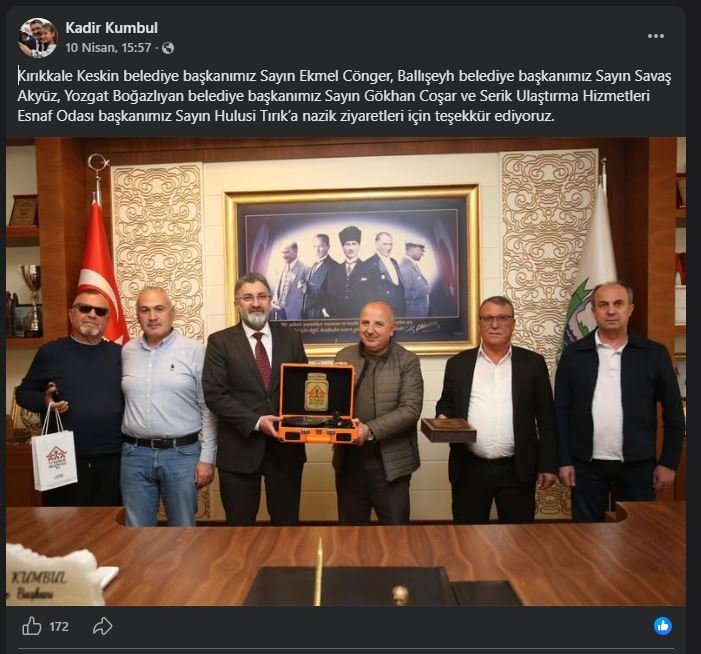 Kadir Kumbul Ak Partili Belediye Başkanları Makam Odası (2)