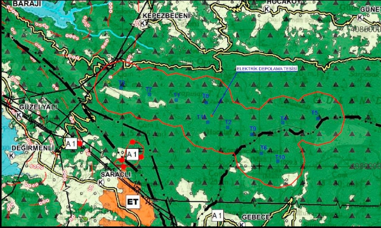 Manavgat Eneji Tesisi Projesi