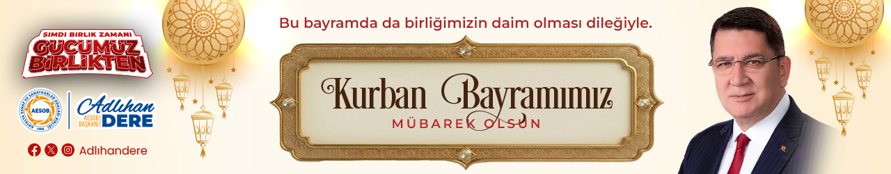 Aesob Kurban Bayramı Ilanı I