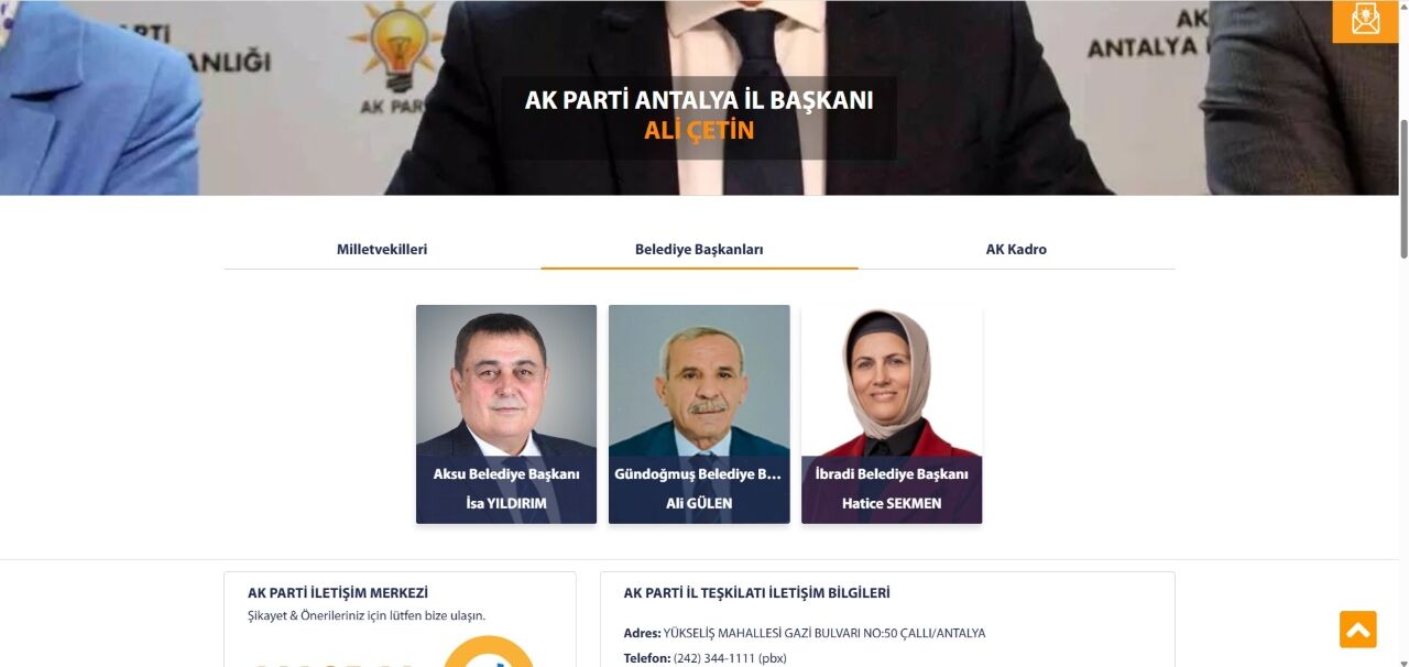 Ak Parti Sitesi Başkanlar