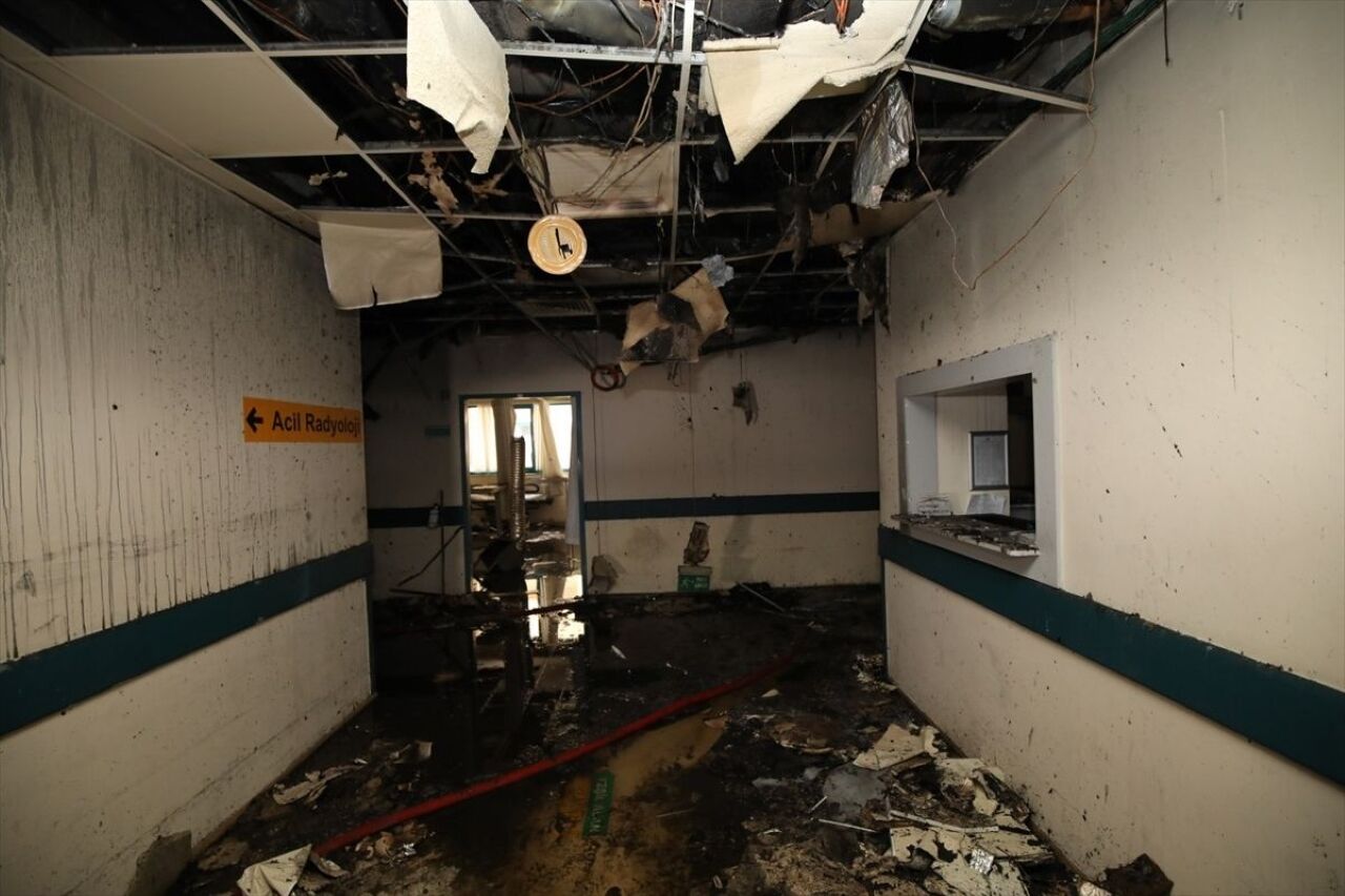 Akdeniz Ünivesitesi Hastanesi Yangın