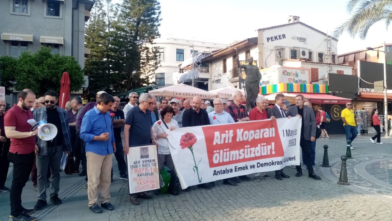 Arif Koparan Anması Antalya (2)