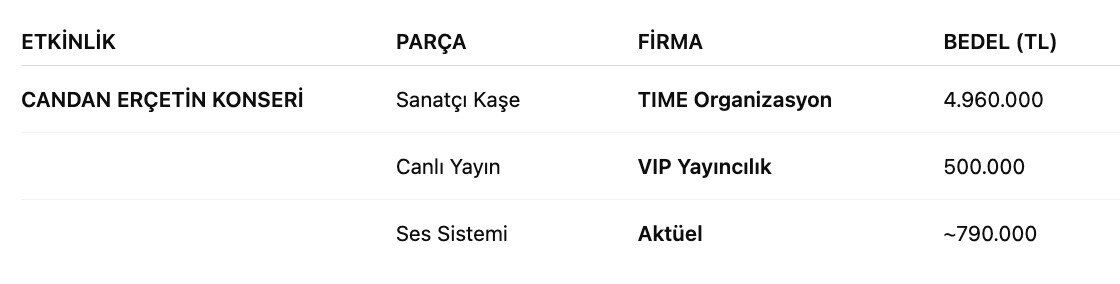 Doğrudan Temin Ile Bölünerek Alınan Aynı Işe Ait Hizmetlere Bir Örnek (1)