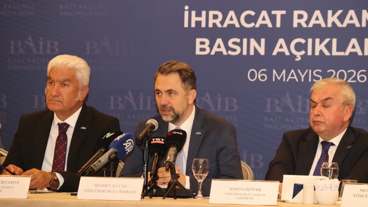 Mehmet Ali Can Batı Akdeniz İhracatçılar Birliği (Bai̇b) Yönetim Kurulu Başkanı (4)