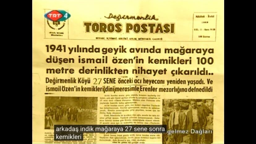Giden Gelmez Dağları Kemiklerin Bulunması (2)