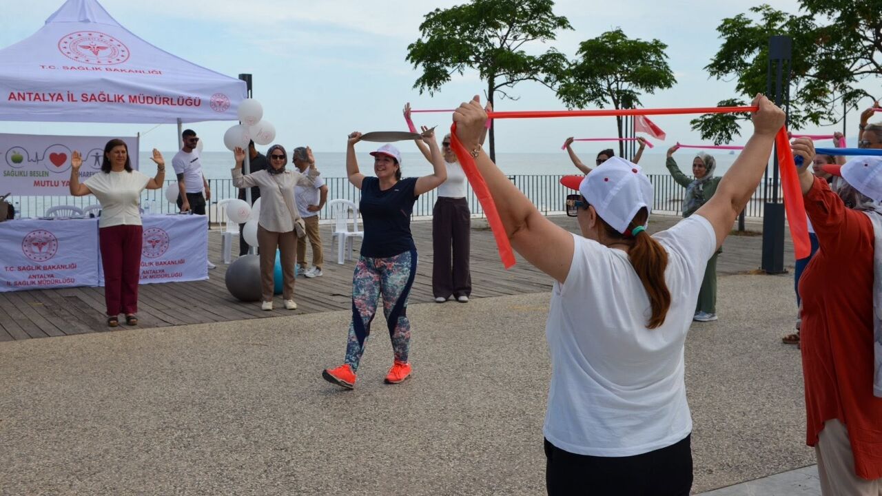 Hareket Yaşını Öğren, Sağlıklı Yaşam Etkinliği Antalya (1)