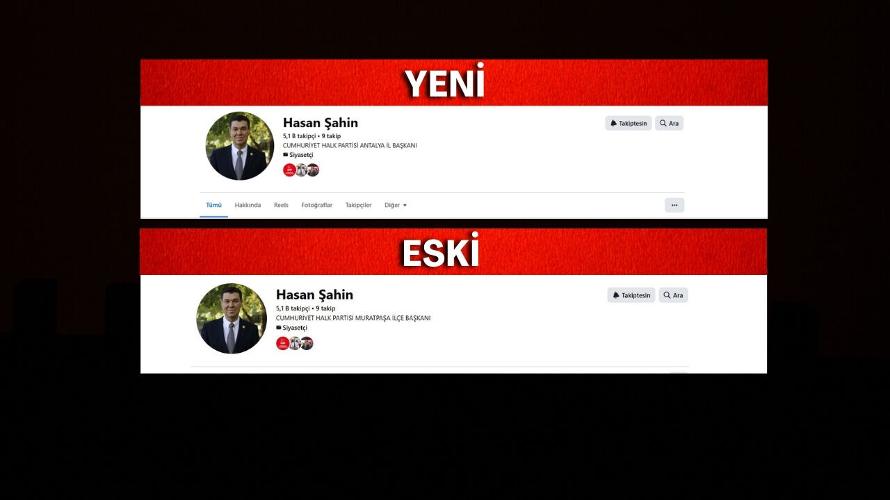 Hasan Şahin Sosyal Medya