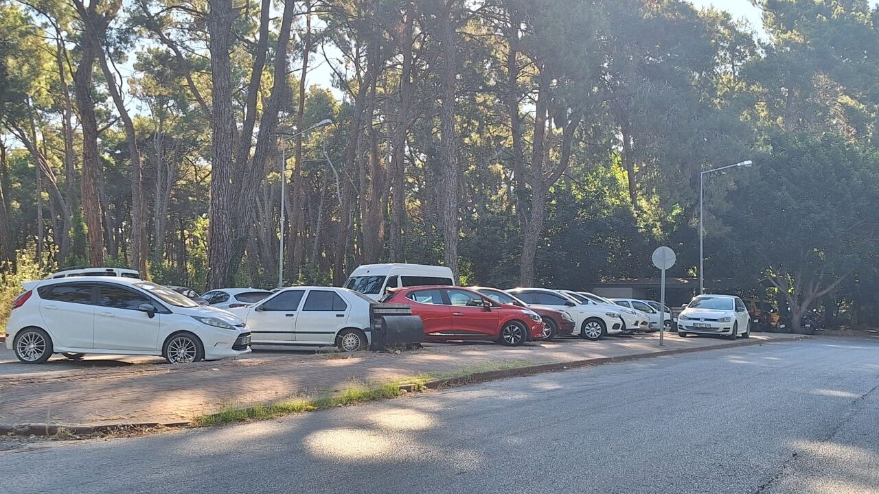 Manavgat Sorgun Ormanı Park Eden Araçlar (2)