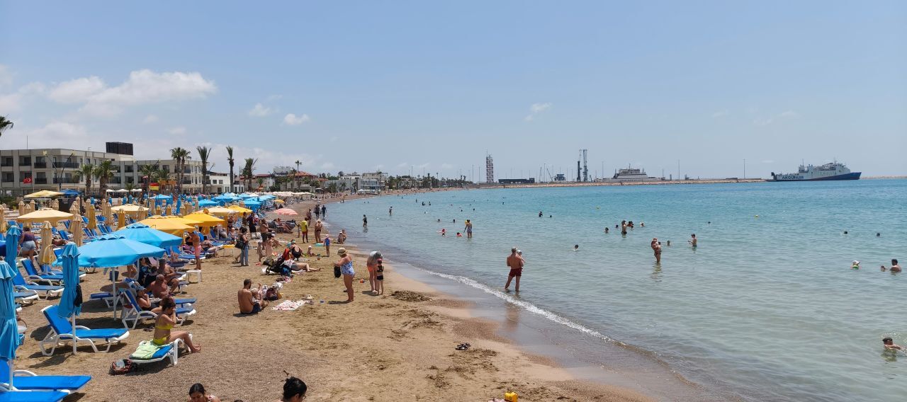 Mersin Sahili Turistler