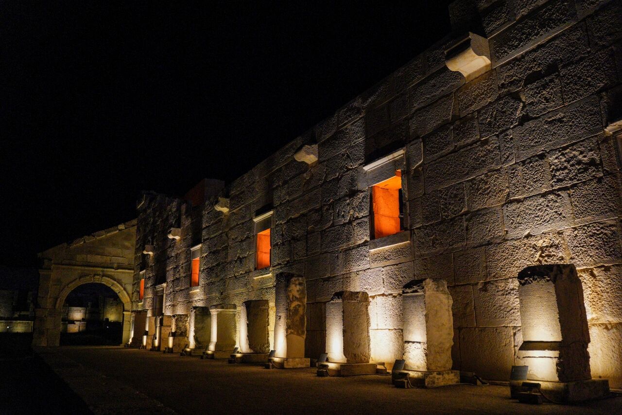 Patara Antik Kenti Gece Işıklandırması (3)