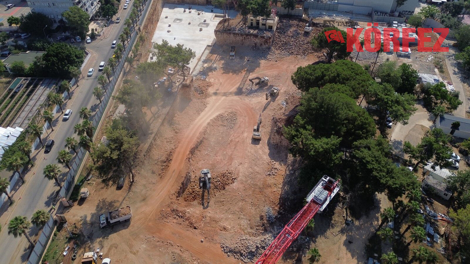 Antalya Müzesi 2026 Inşaat Çalışmaları Logolu