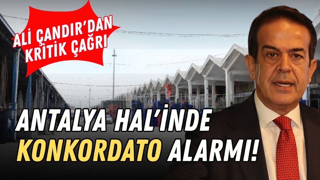 Antalya'nın hali kalmadı! Konkordato endişesi arttı! Ali Çandır'dan kritik çağrı