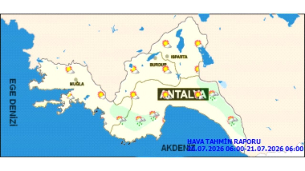 Antalya’ya Afrika Ateşi Geldi! 50 Dereceyi Hissettirecek! Cuma Yüzler Gülecek (1)