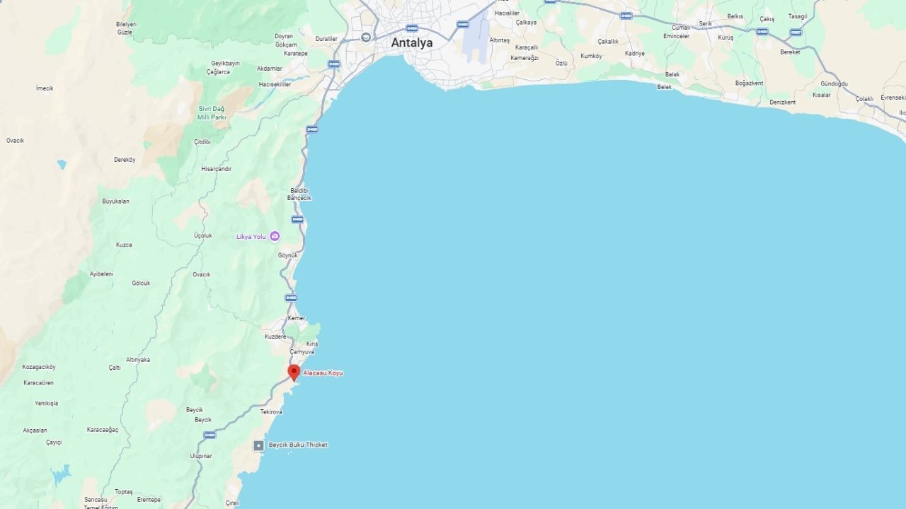 Cennet Koyu Kemer Yol Tarifi