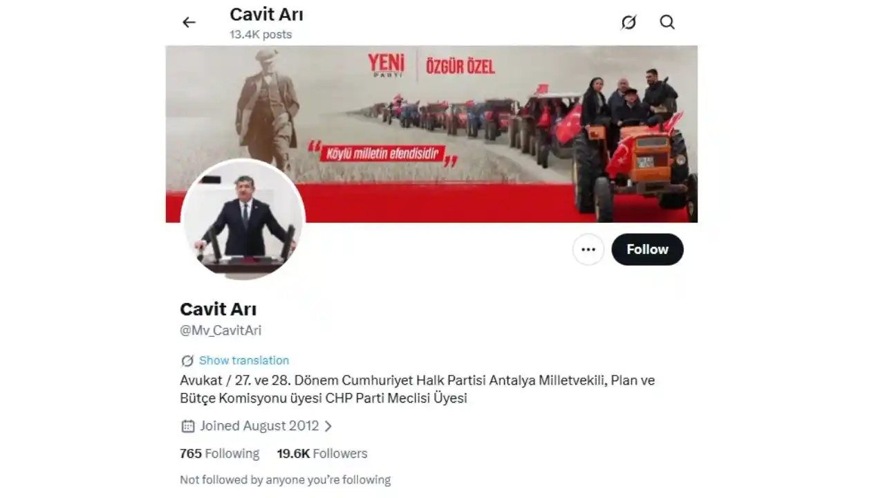 Chp Antalya Milletvekilleri Yeni'lendi! X Hesabıkörfezz