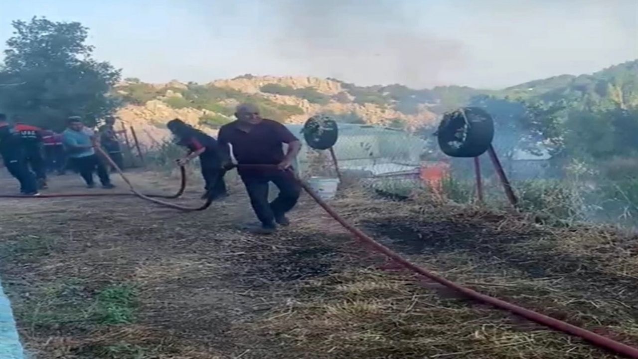 Döşemealtı'nda Nefesler Tutuldu! Orman Yangını Korkuttu (2)