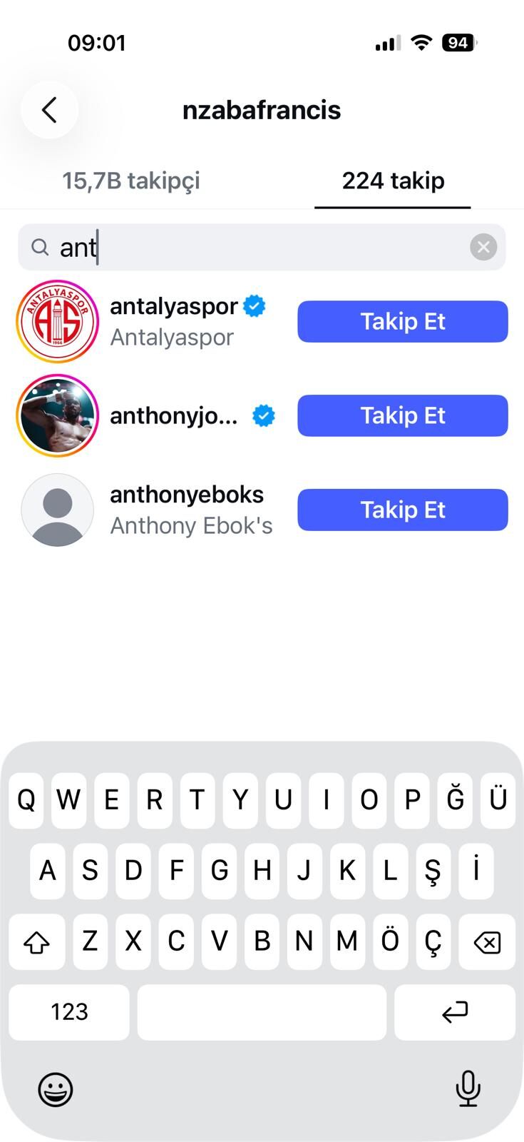Francis Nzaba Antalayspor'u Takibe Aldı