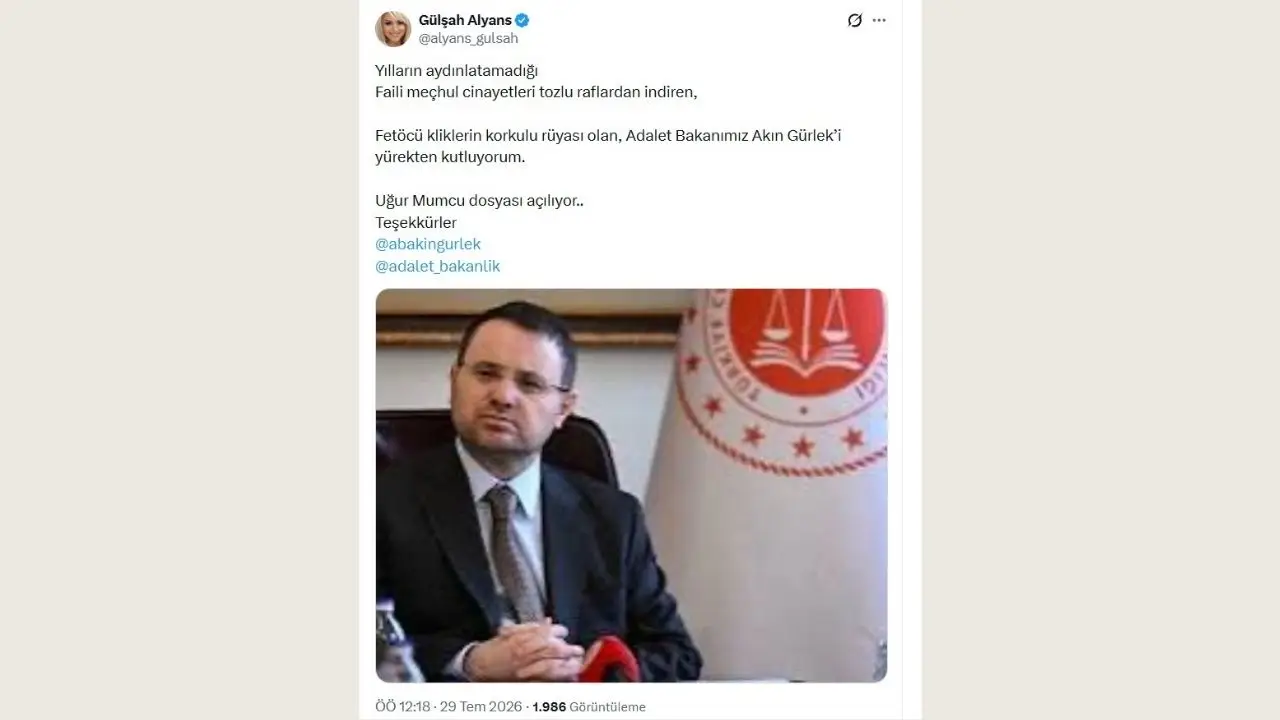 Gülşah Alyans, Akın Gürlek'i Övdü Chp'li Yöneticinin Paylaşımı Tepki Yorumlarıyla Dolduuu (1)Körfezzxç