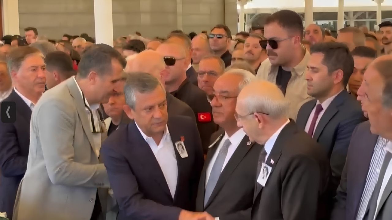 Olcay Baykal Son Yolculuğuna Uğurlandı! Kılıçdaroğlu Ve Özel Yan Yana (2)