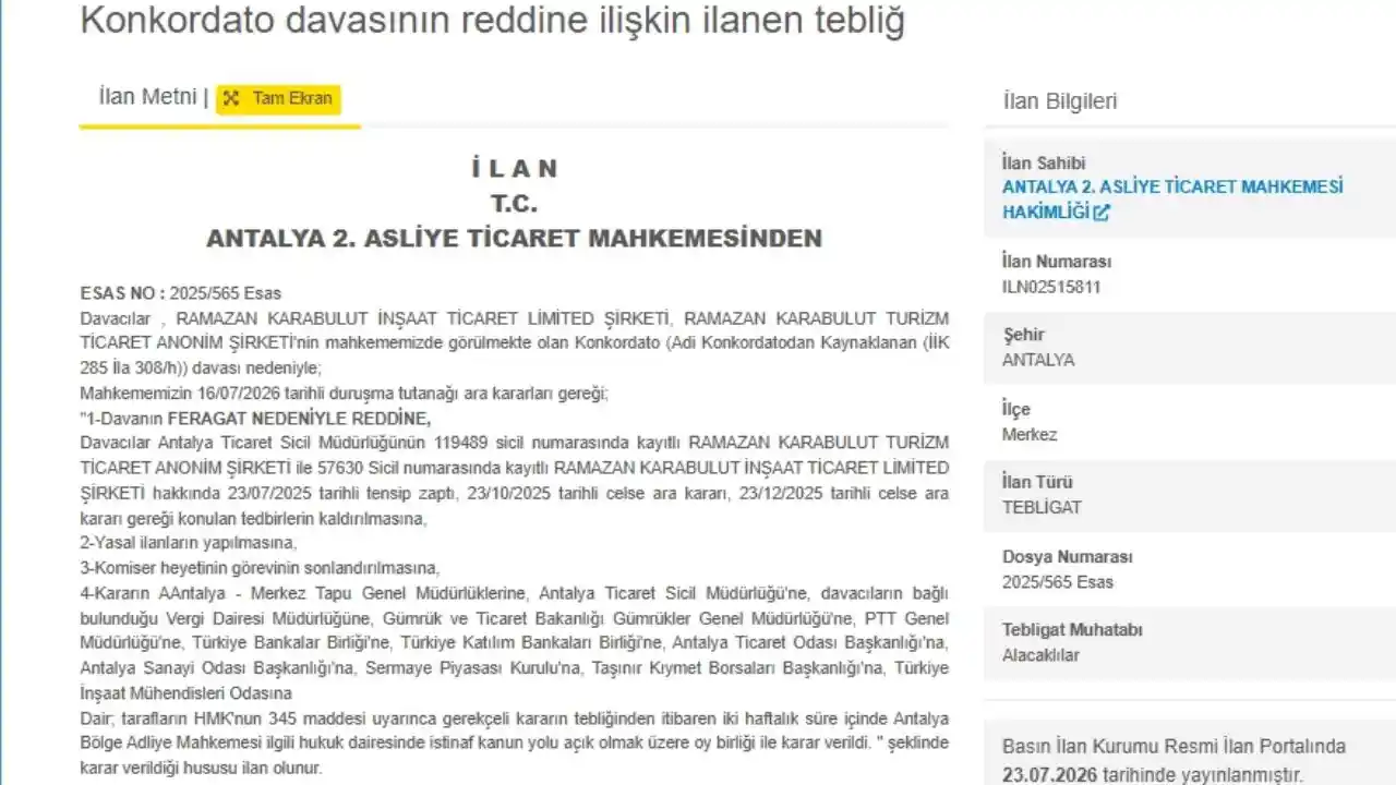 Ramazan Karabulut'un Konkordato Davasında Karar Çıktı!12 (3)
