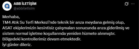 Abb Falez Kirlilik Açıklaması